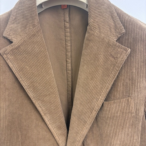 Barena Venezia Mud Corduroy Blazer Jacket Size 52 NWT Italian Made - Picture 4 of 10
